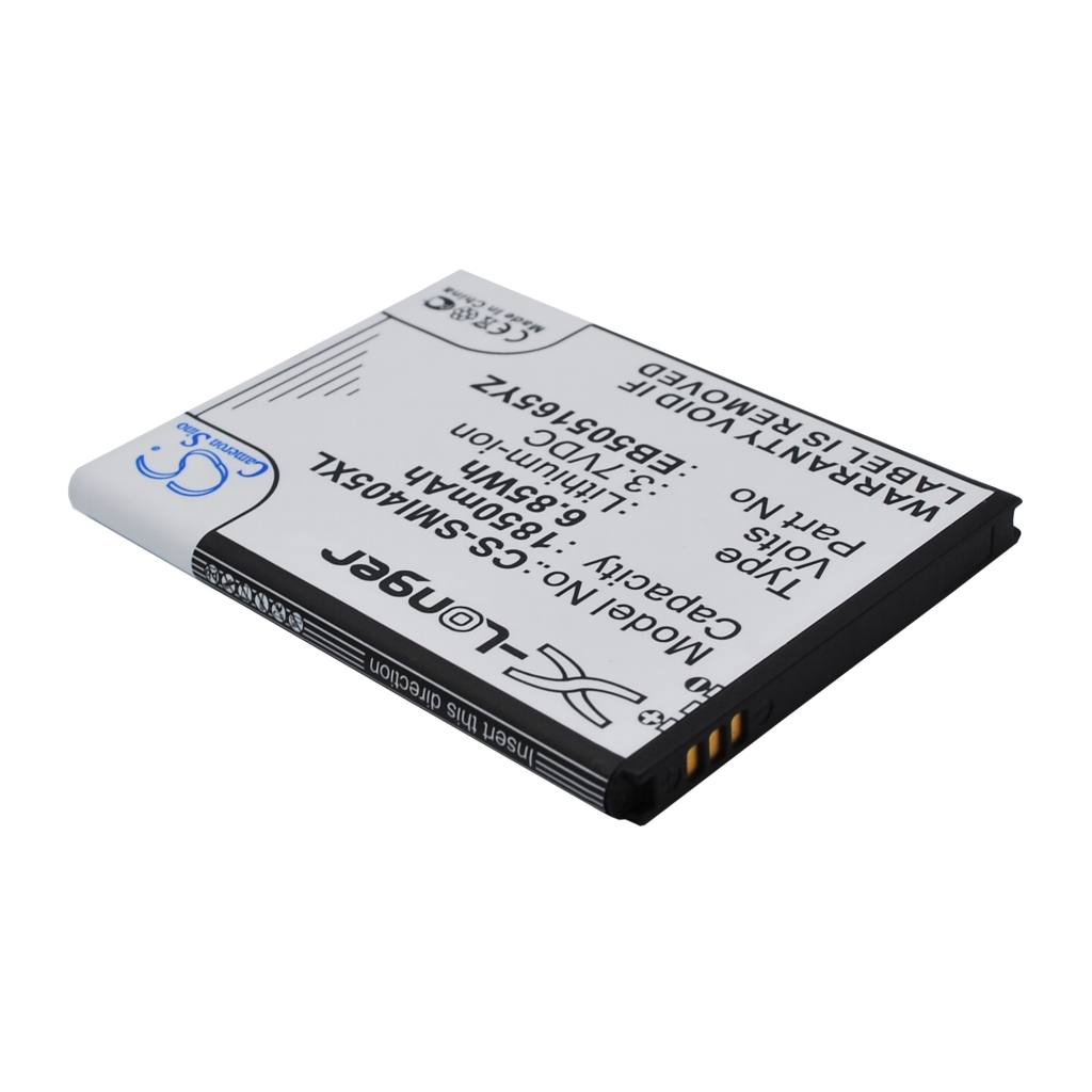Batterie de téléphone portable Samsung CS-SMI405XL