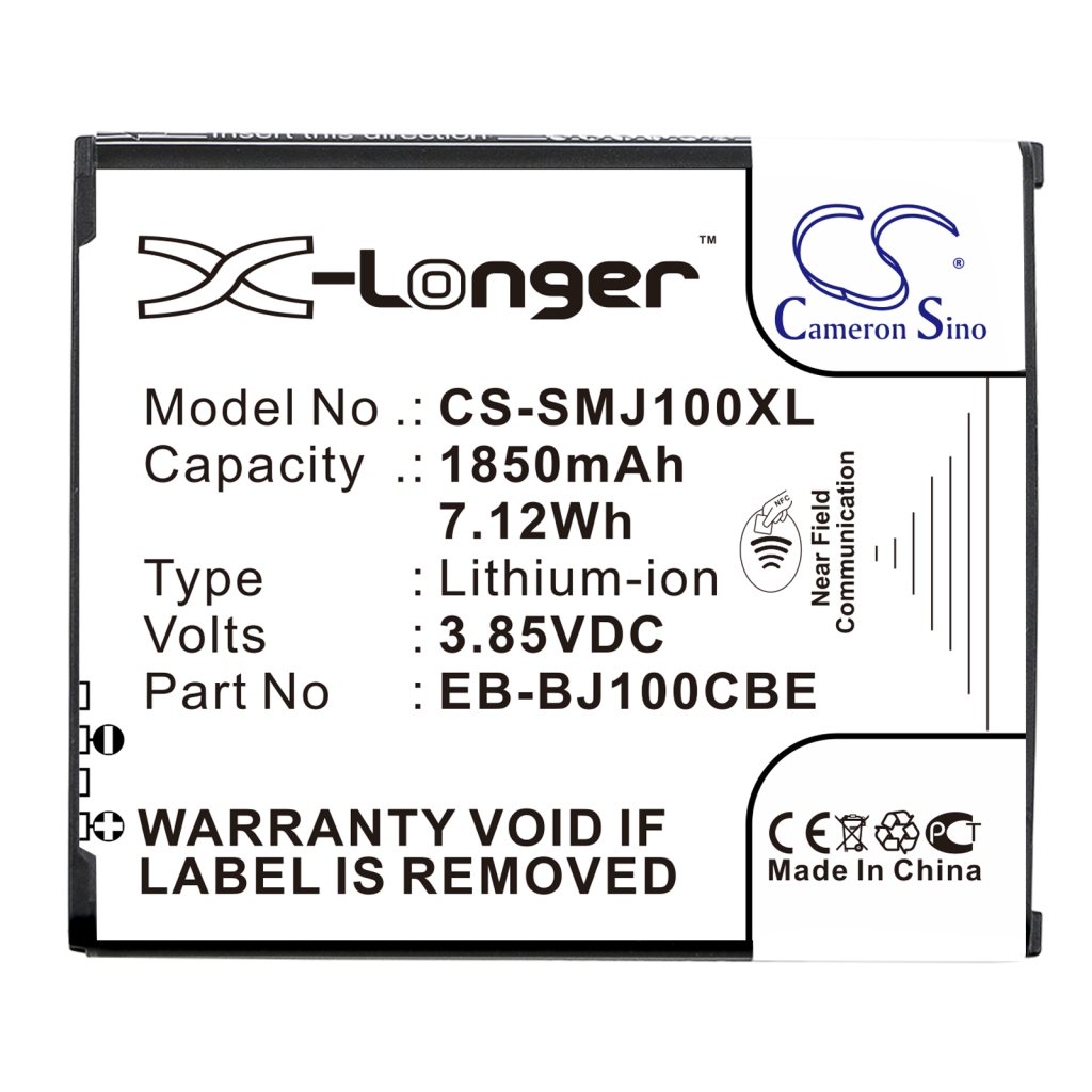 Battery Replaces EB-BJ100CBZ