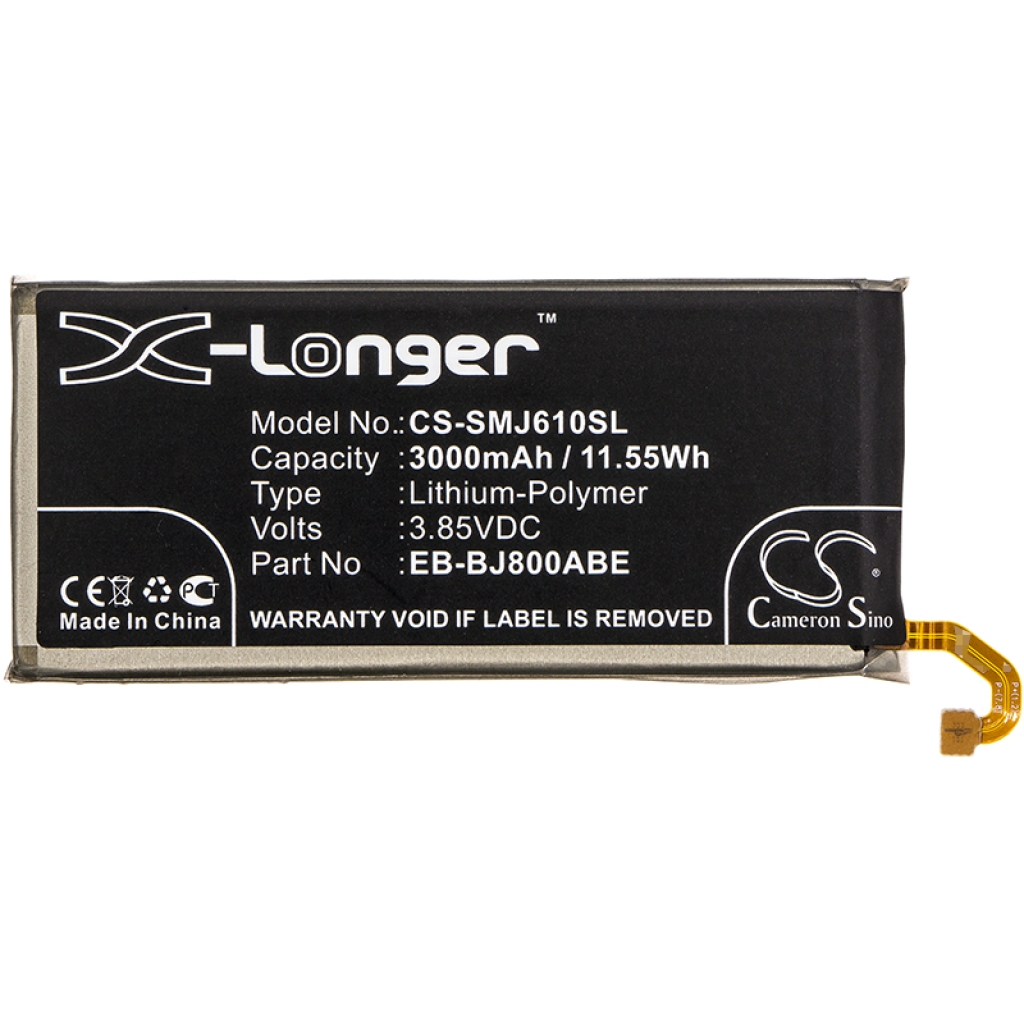 Batterie de téléphone portable Samsung CS-SMJ610SL