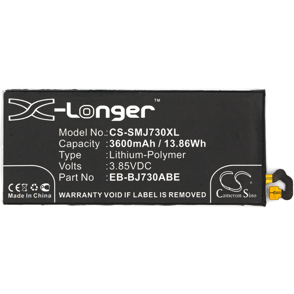Batterie de téléphone portable Samsung CS-SMJ730XL