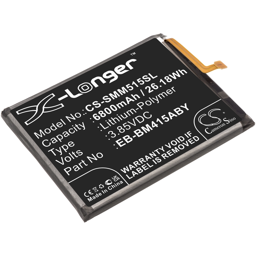 Batterie de téléphone portable Samsung CS-SMM515SL