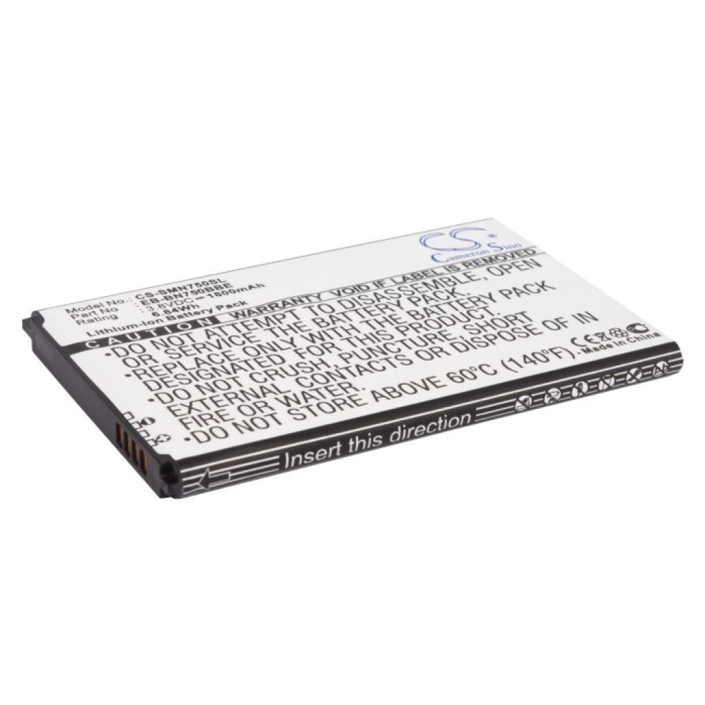 Batterie de téléphone portable Samsung CS-SMN750SL
