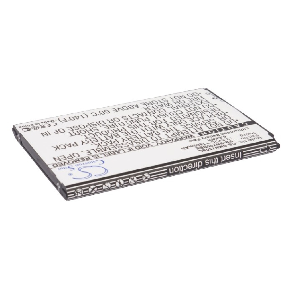 Batterie de téléphone portable Samsung CS-SMN750SL