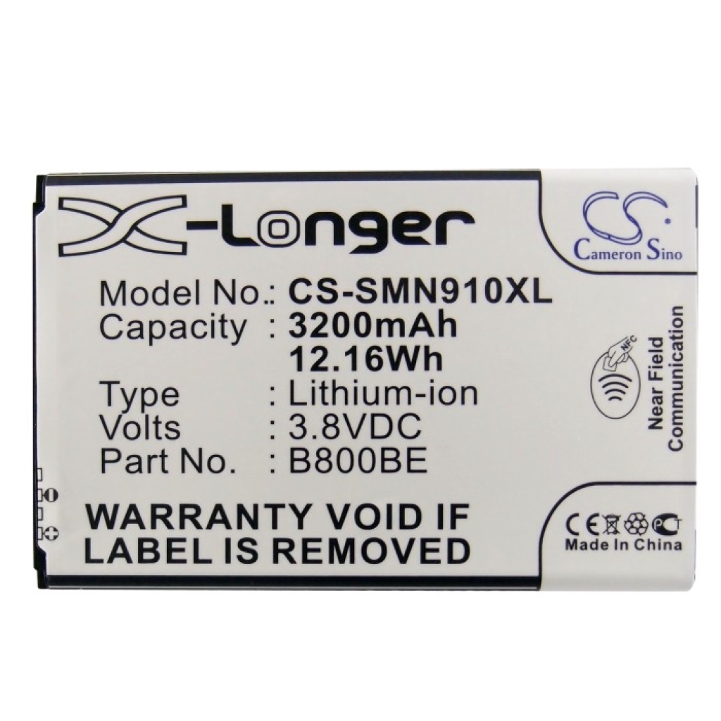 Batterie de téléphone portable Samsung CS-SMN910XL