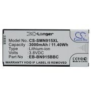 CS-SMN915XL<br />Batterie pour  remplace la batterie EB-BN915BBC