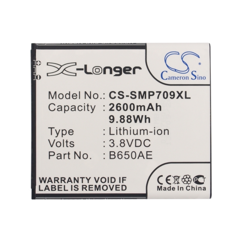 Batterie de téléphone portable Samsung CS-SMP709XL