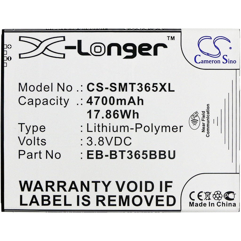 Tablette Batterie Samsung SM-T365F0