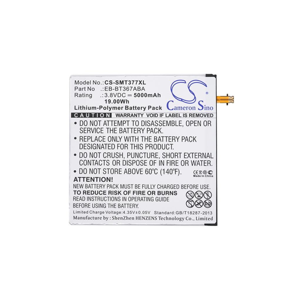 Batteries Remplace EB-BT367ABA