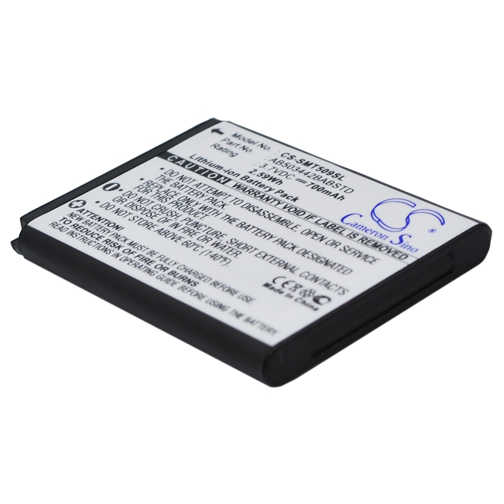 Batterie de téléphone portable Samsung CS-SMT509SL