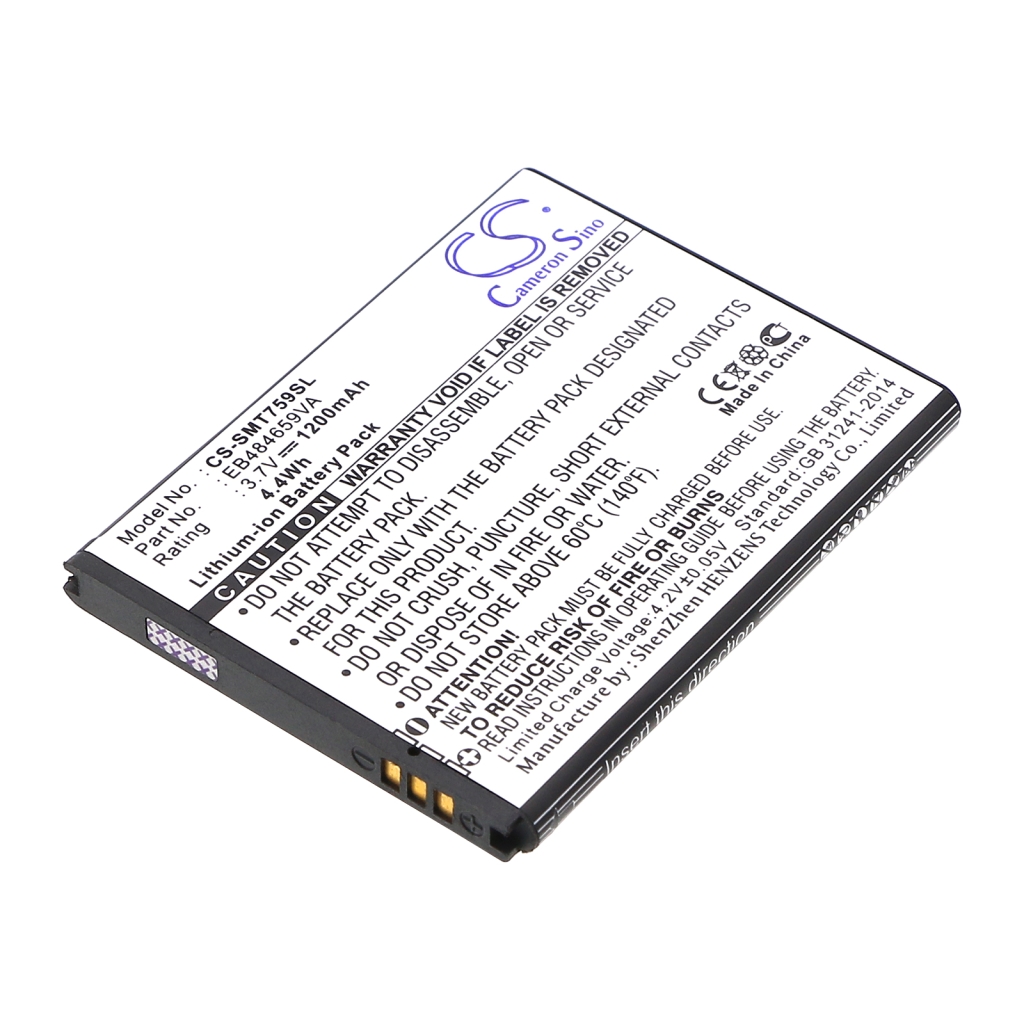 Batterie Ersetzt EB484659VU