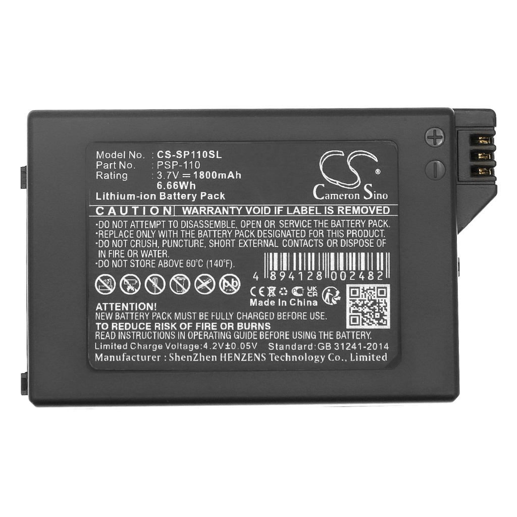 Jeu, PSP, NDS Batterie Sony CS-SP110SL