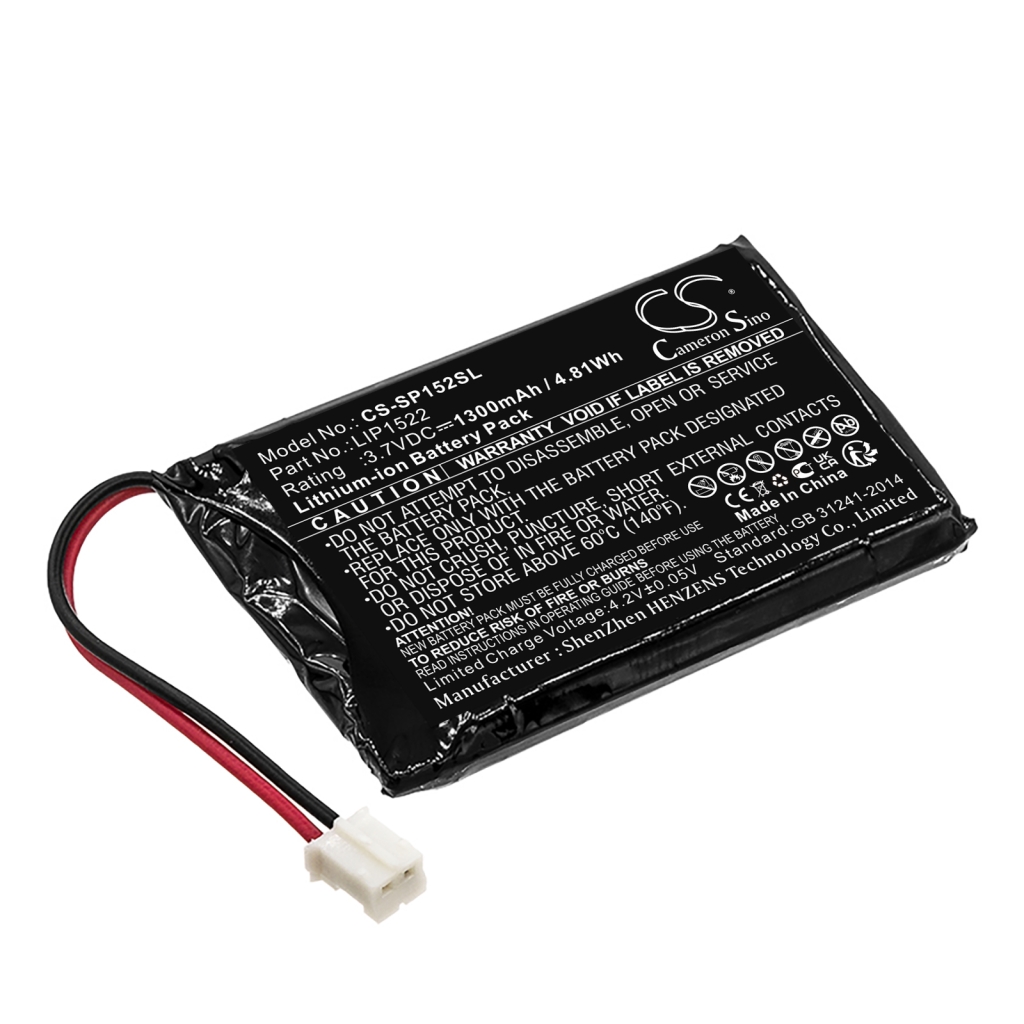 Remplacement de batterie compatible pour Sony LIP1522