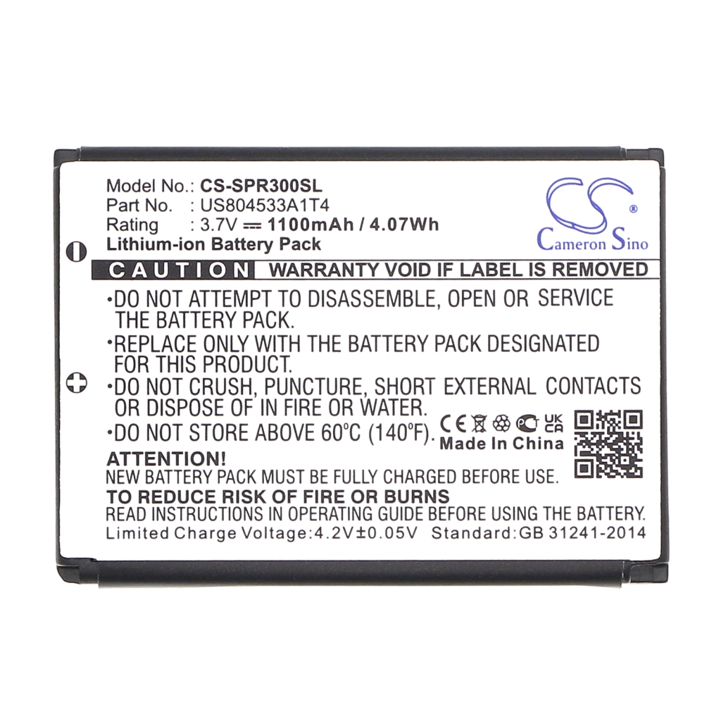 Batterie de l'appareil photo Hoyttech CS-SPR300SL