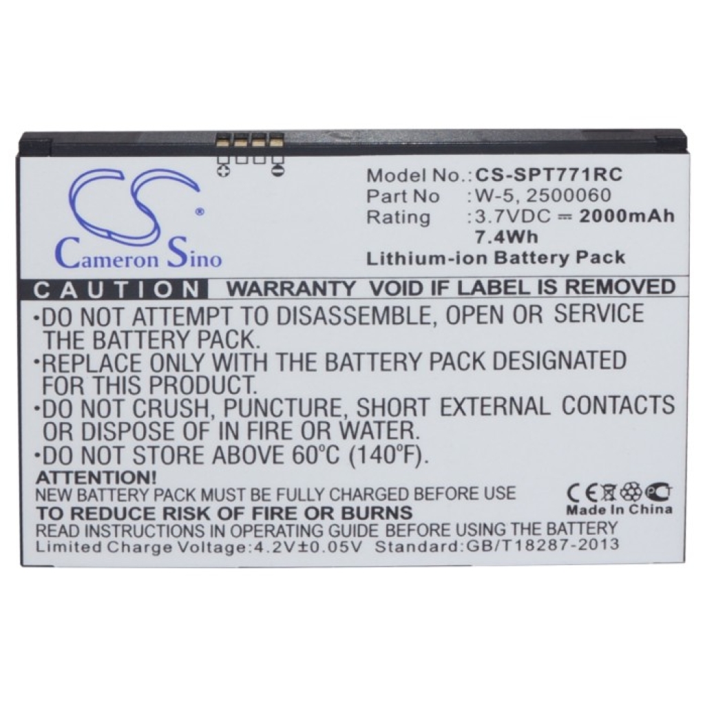 Remplacement de batterie compatible pour AT