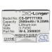 Remplacement de batterie compatible pour AT