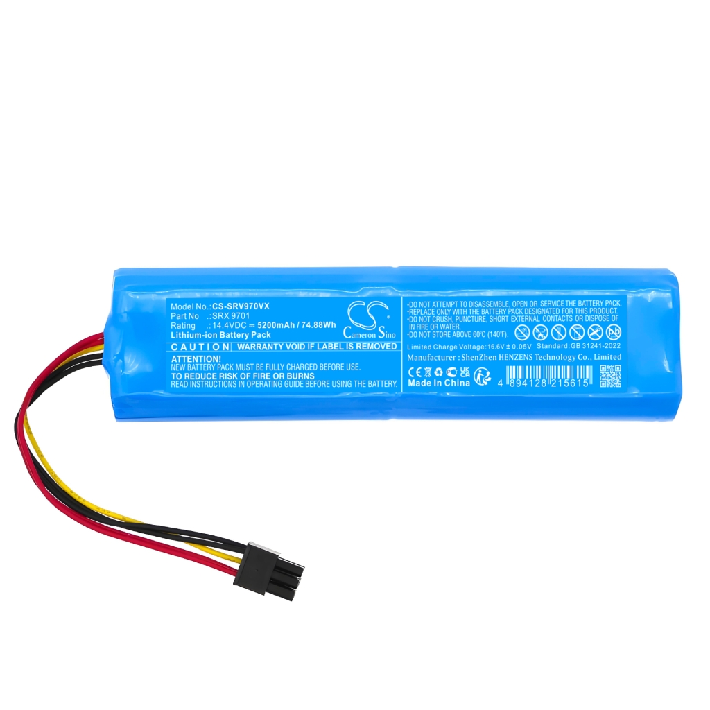 Batterie à vide Sencor CS-SRV970VX