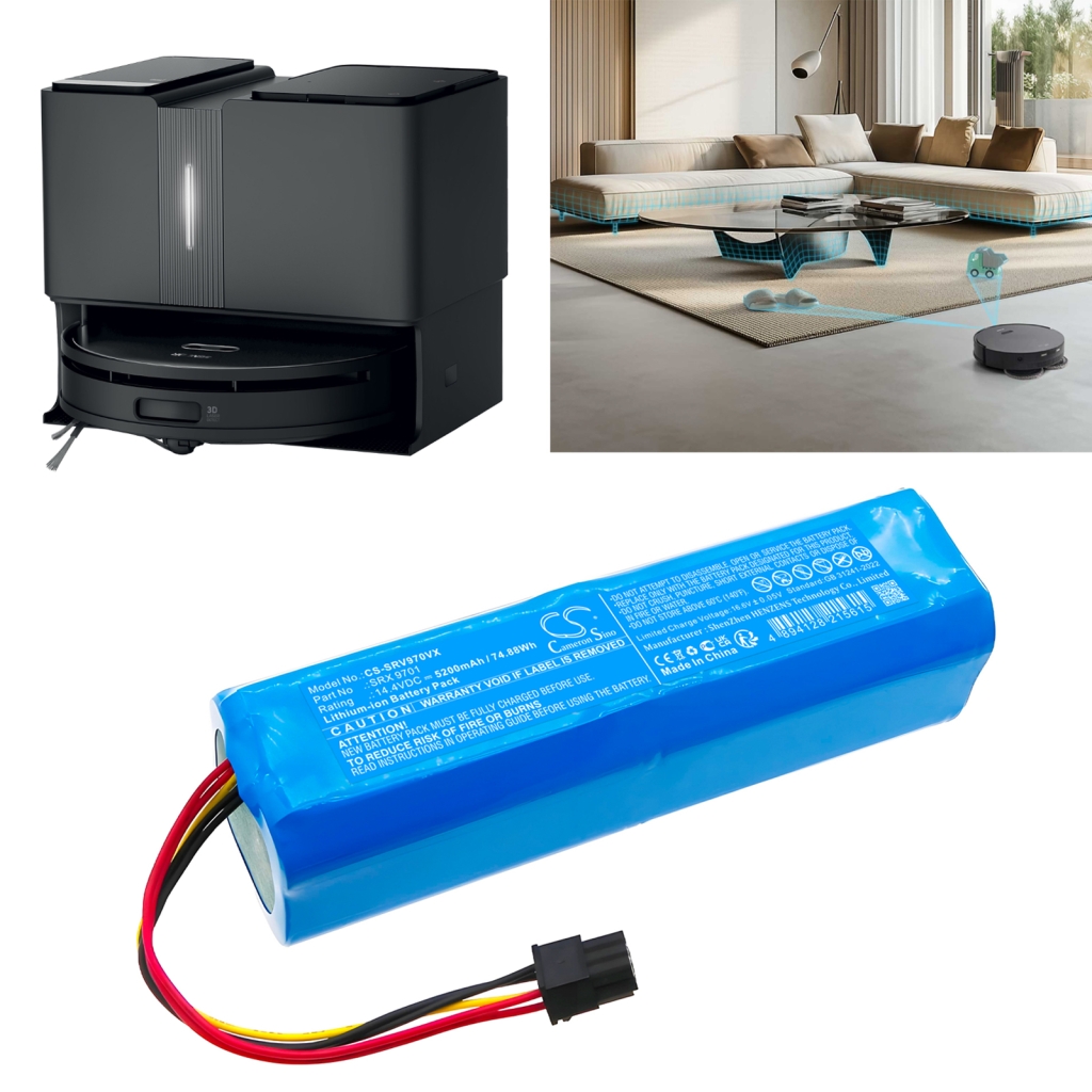 Batterie à vide Sencor CS-SRV970VX