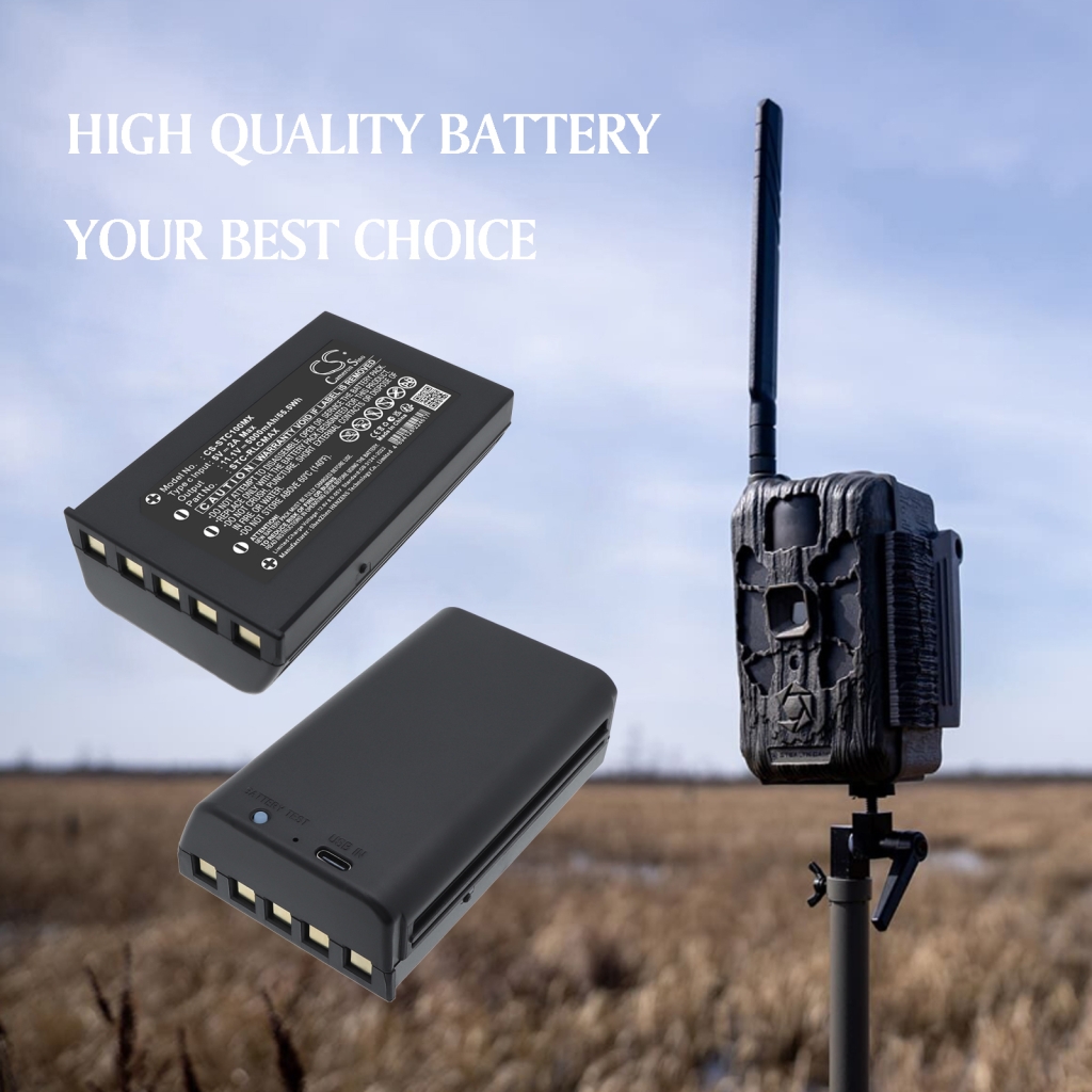Batteries for sports equipment Stealth cam CS-STC100MX
