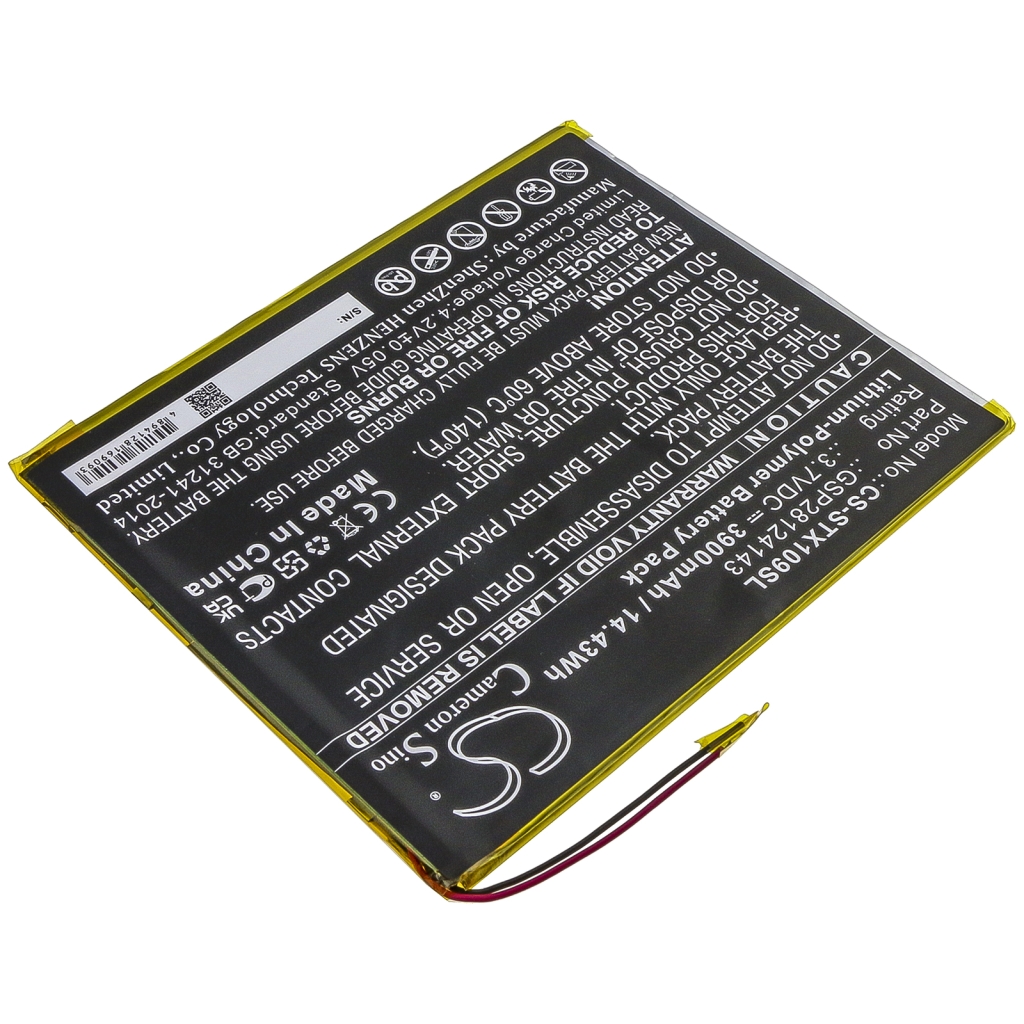 Akku kompatibel mit Smartab CS-STX109SL