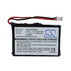 Remplacement de batterie compatible pour Sureshotgps 039B,1/LIP553450UC