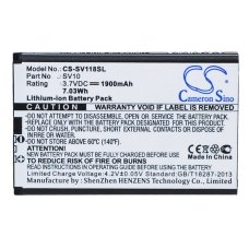Remplacement de batterie compatible pour Sieval SV10