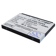 Remplacement de batterie compatible pour Sierra Wireless 5200008,W-3