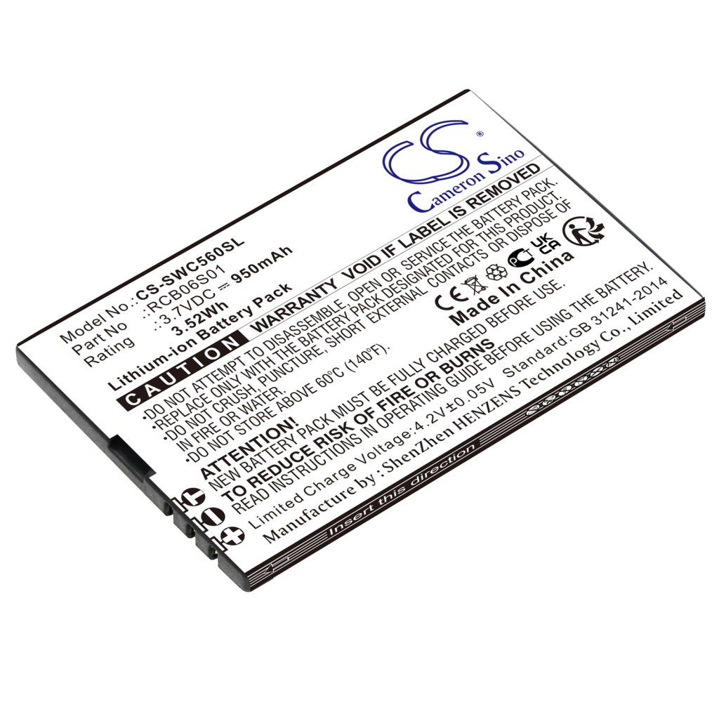 Batterie de téléphone portable Swisstone CS-SWC560SL