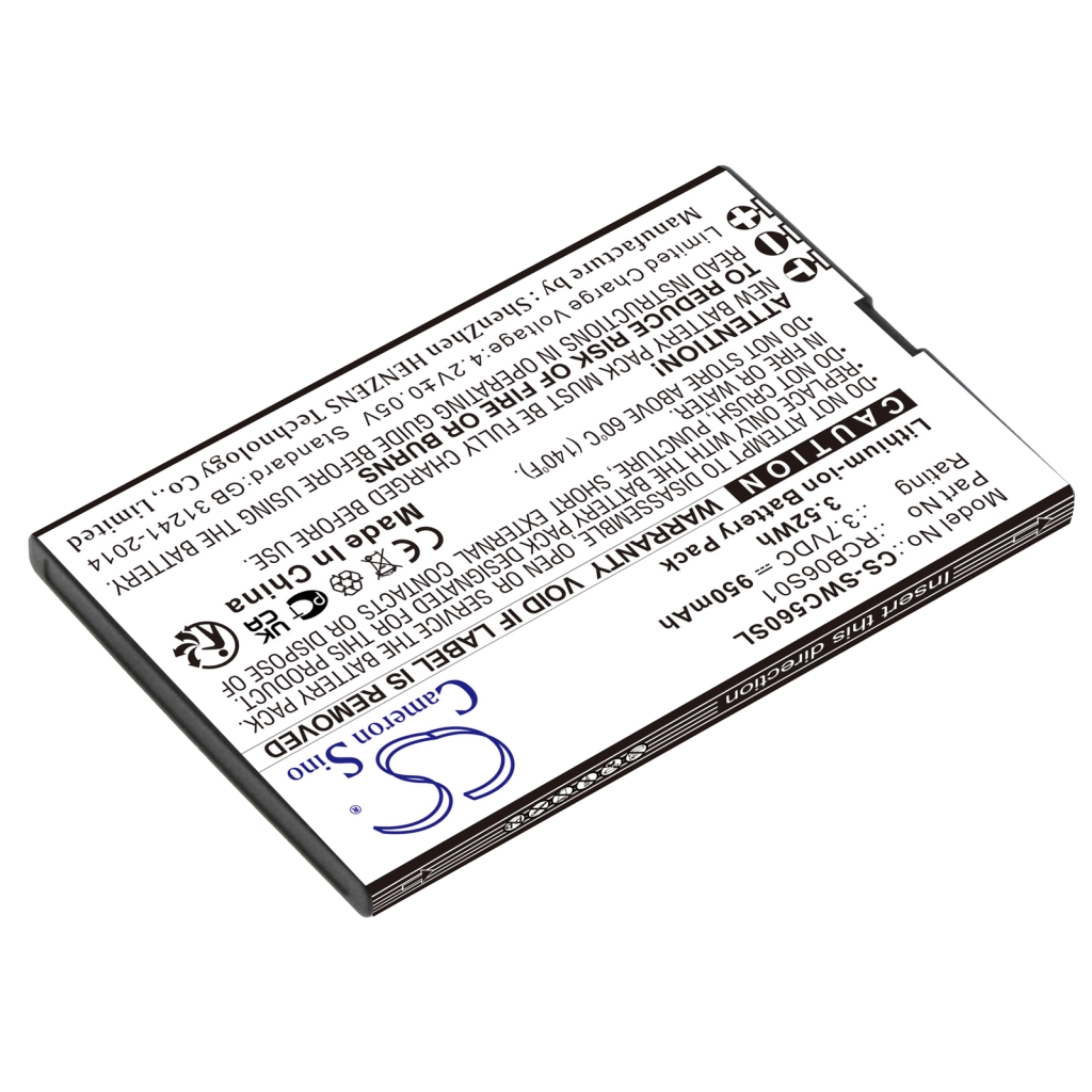 Batterie de téléphone portable Swisstone CS-SWC560SL