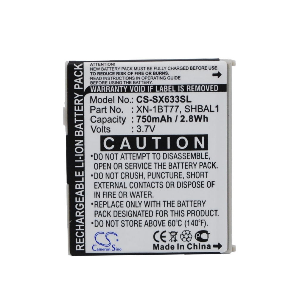Akku kompatibel mit Sharp Vodafone SoftBank CS-SX633SL