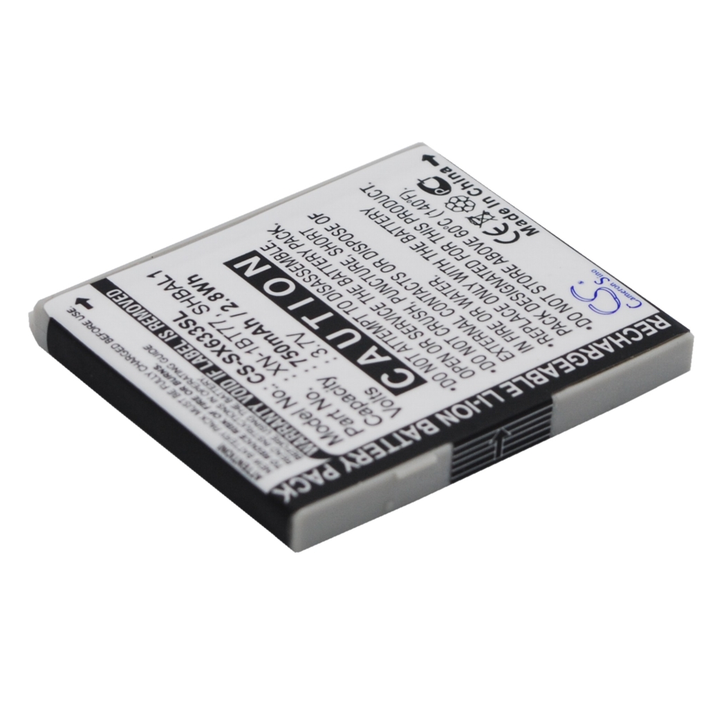 Akku kompatibel mit Sharp Vodafone SoftBank CS-SX633SL