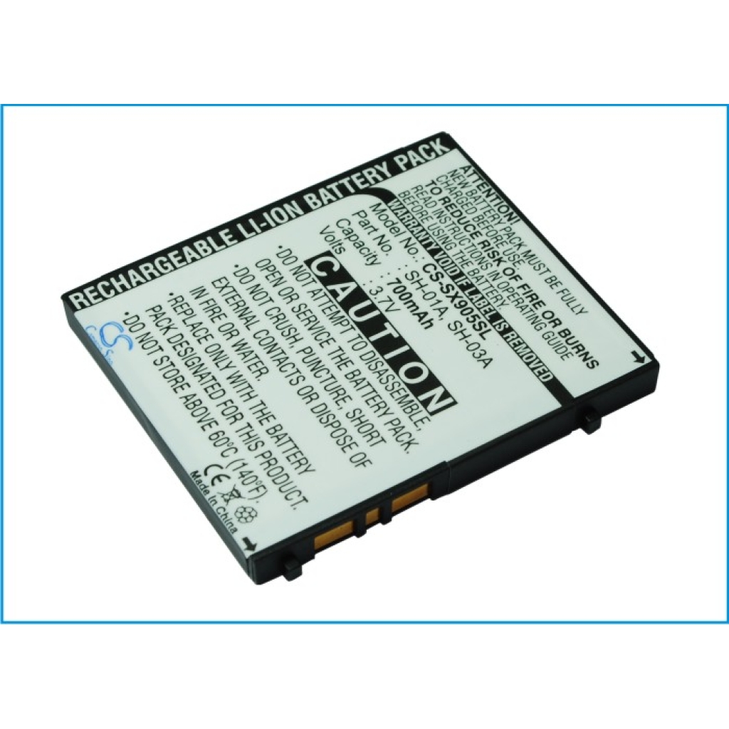 Batterie de téléphone portable Sharp CS-SX905SL