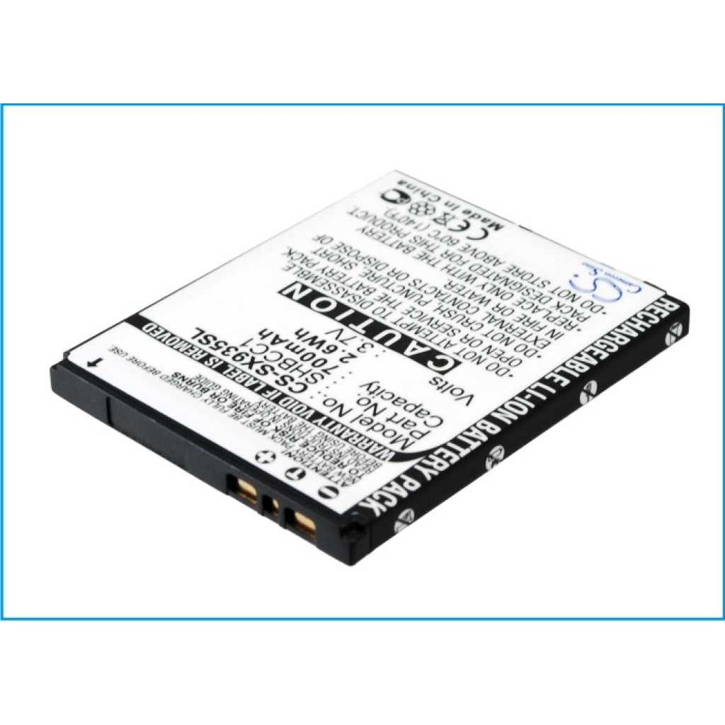 Batterie de téléphone portable Sharp CS-SX935SL
