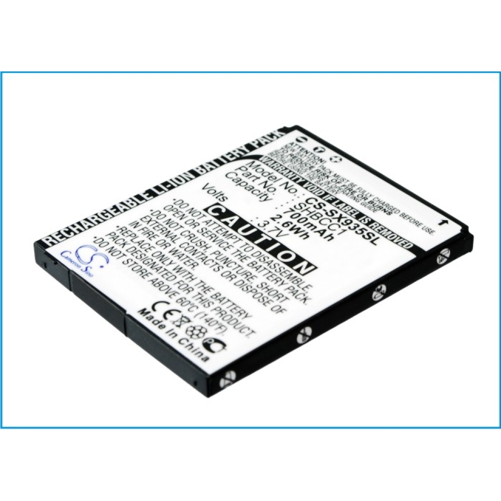 Batterie de téléphone portable Sharp CS-SX935SL