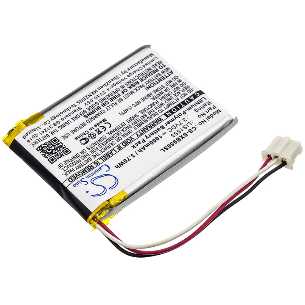 Batterie de casque d'écoute sans fil Sony CS-SXB950SL