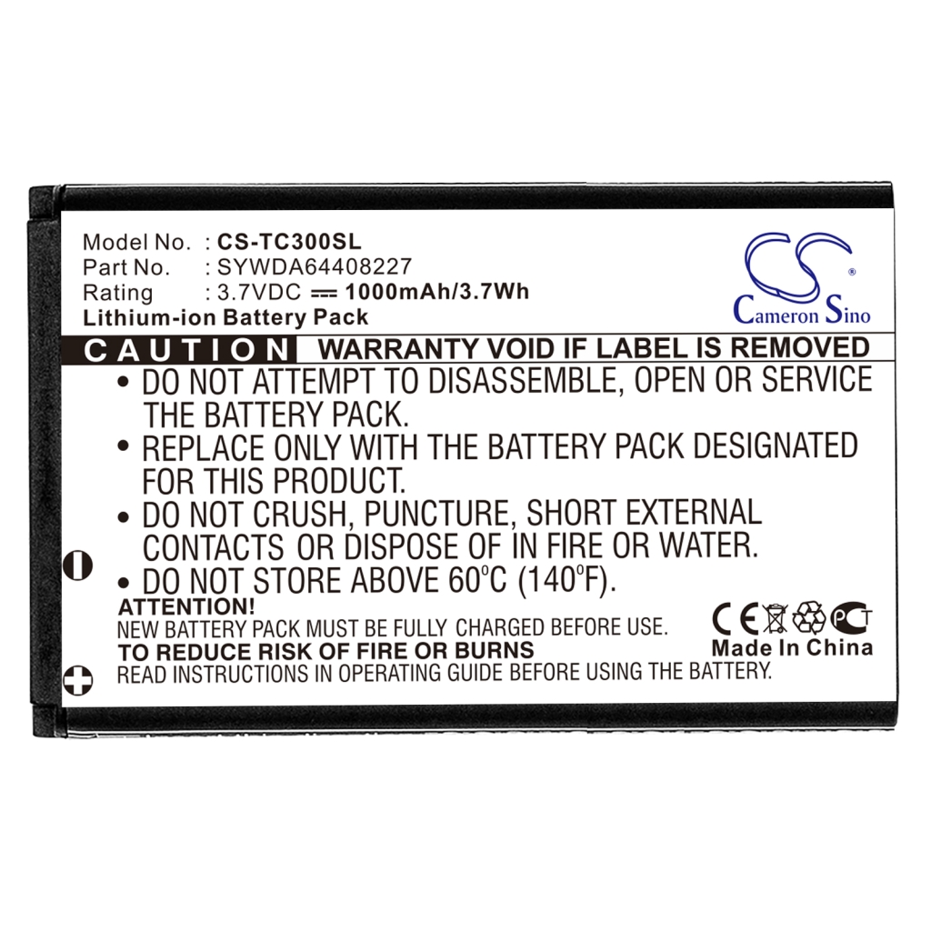Tablette Batterie T-com CS-TC300SL