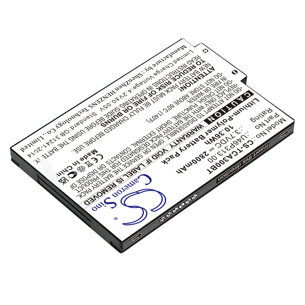 Remplacement de batterie compatible pour Xfinity U46P313.00