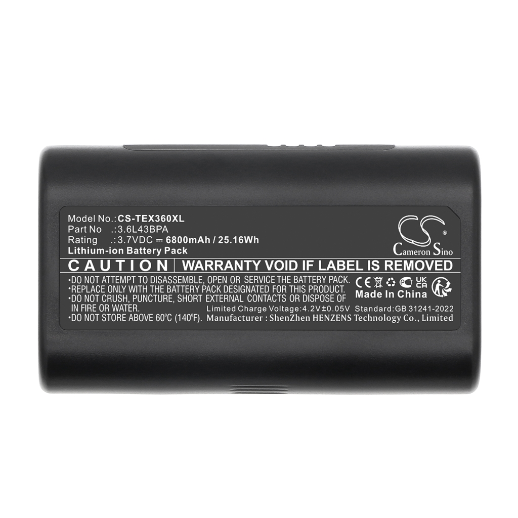 Batterie Remplace 3.6L43BPA