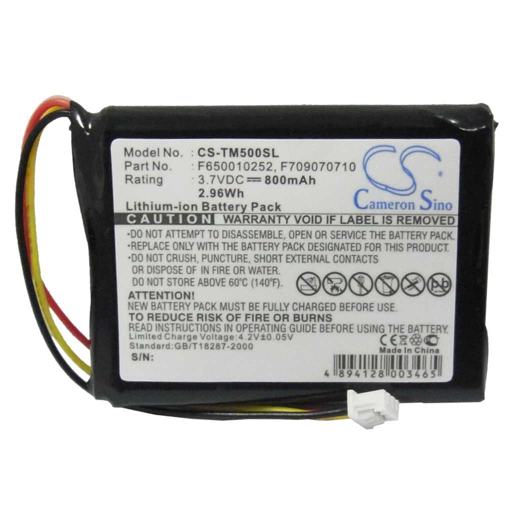 GPS, Batterie de navigation TomTom One IQ Routes