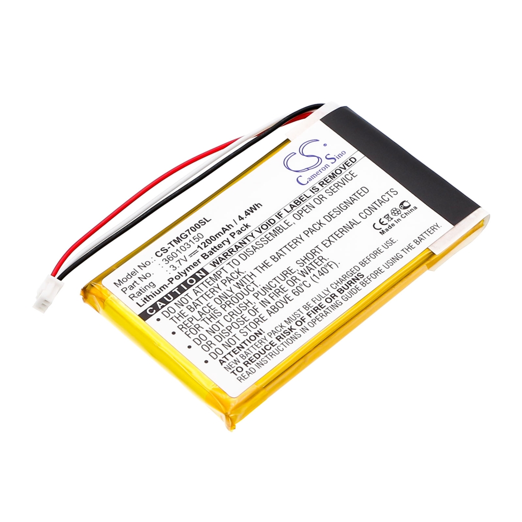 Remplacement de batterie compatible pour TomTom 360103150