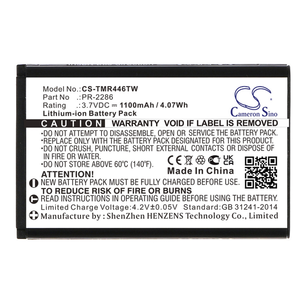 Two-Way Radio Battery Nedis CS-TMR446TW