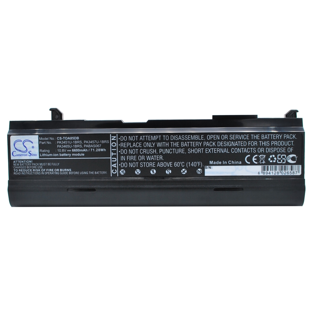 Batteries Remplace PA3465U-1BRS
