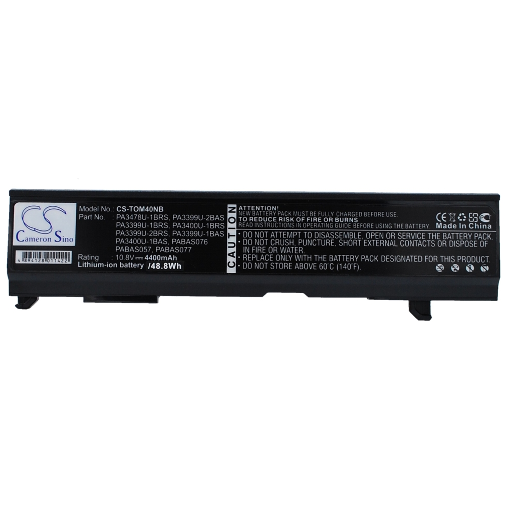 Notebook battery Toshiba Satellite A100-583