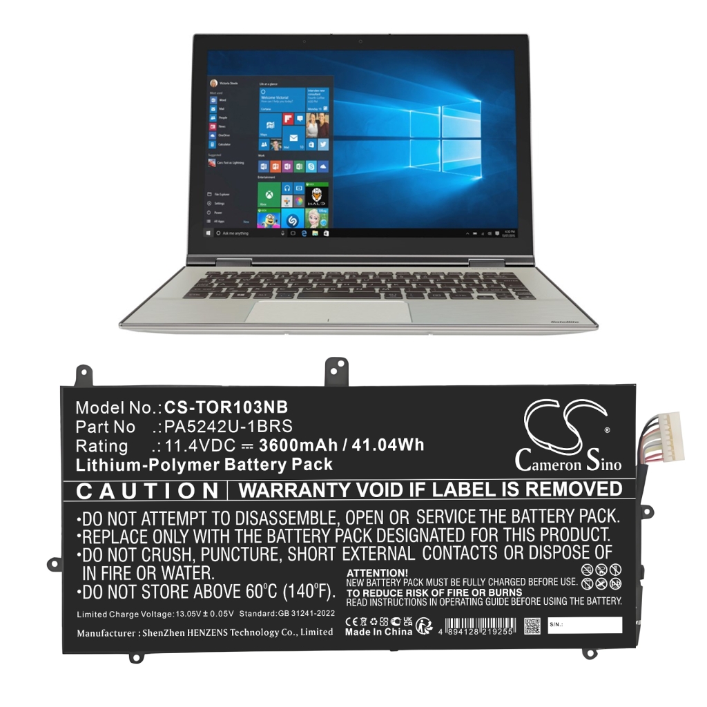 Laptop Akkus Toshiba CS-TOR103NB
