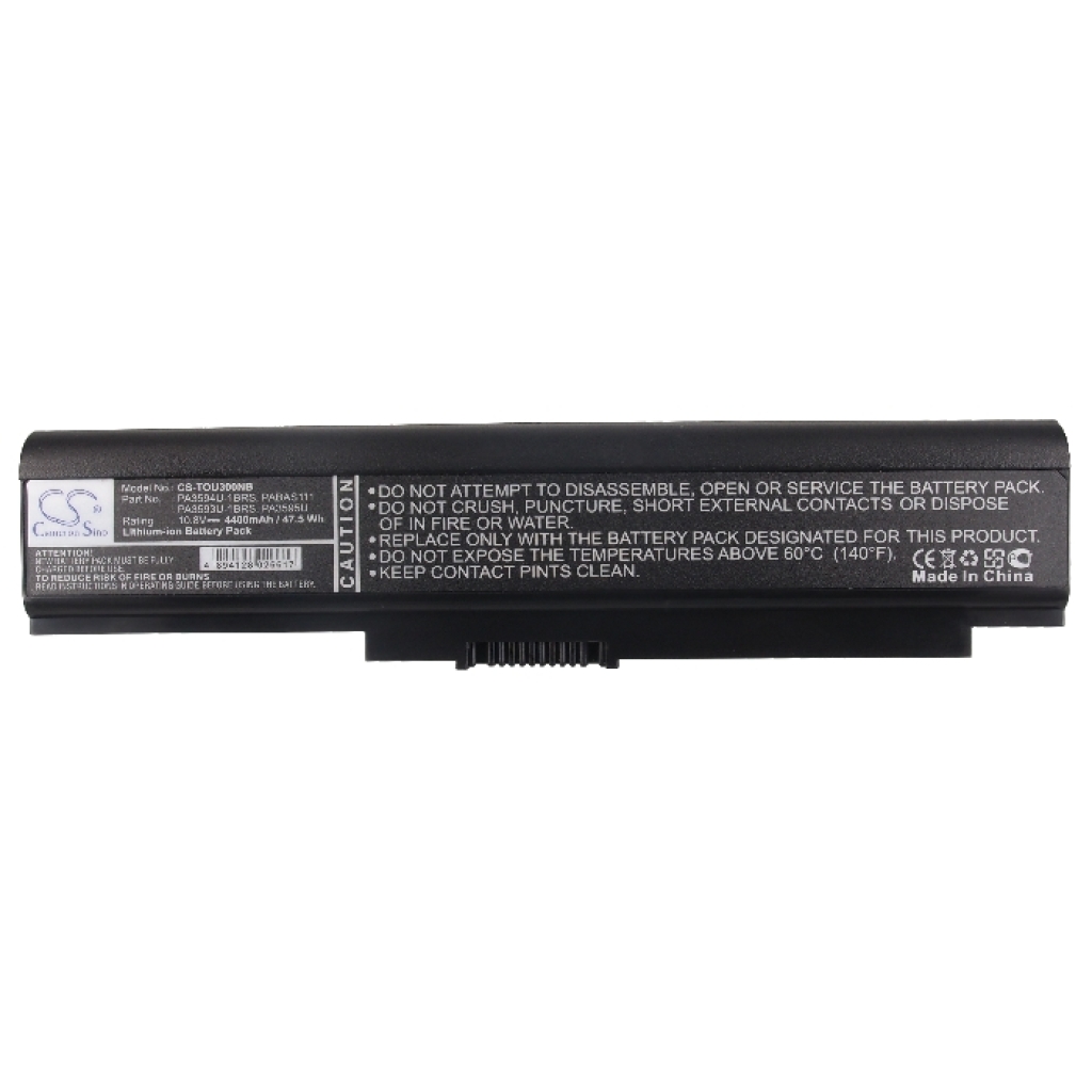 Notebook battery Toshiba Satellite Pro U300-15D