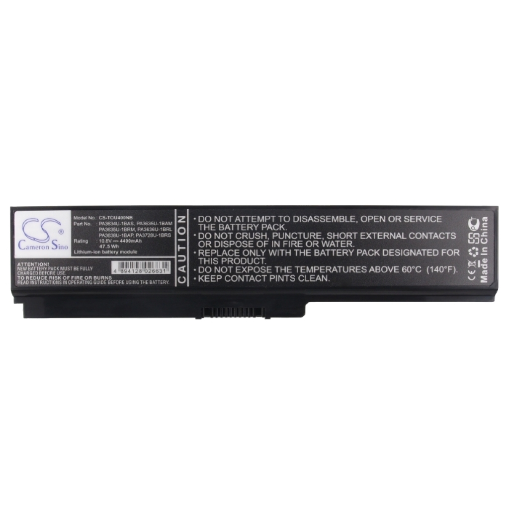 Notebook battery Toshiba Satellite Pro M300-S1002V