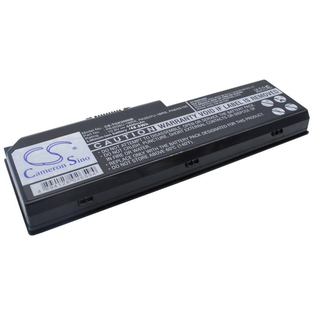 Notebook battery Toshiba Satellite X200-20F