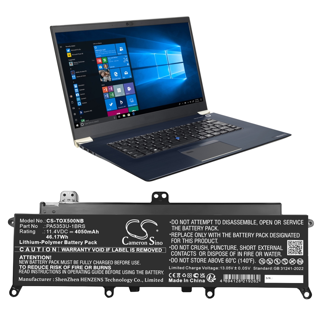 Laptop Akkus Toshiba CS-TOX500NB