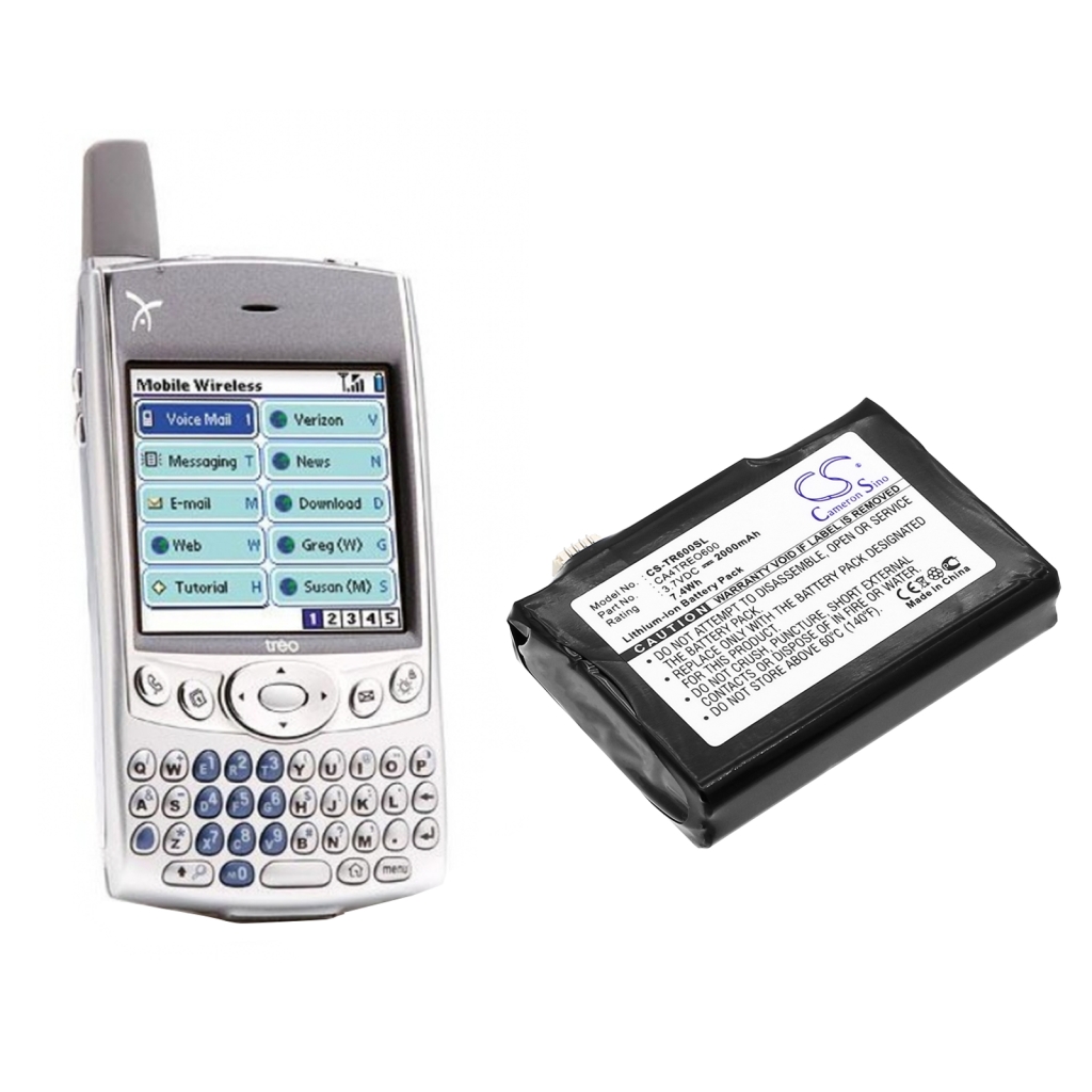 Akku kompatibel mit Palm CS-TR600SL