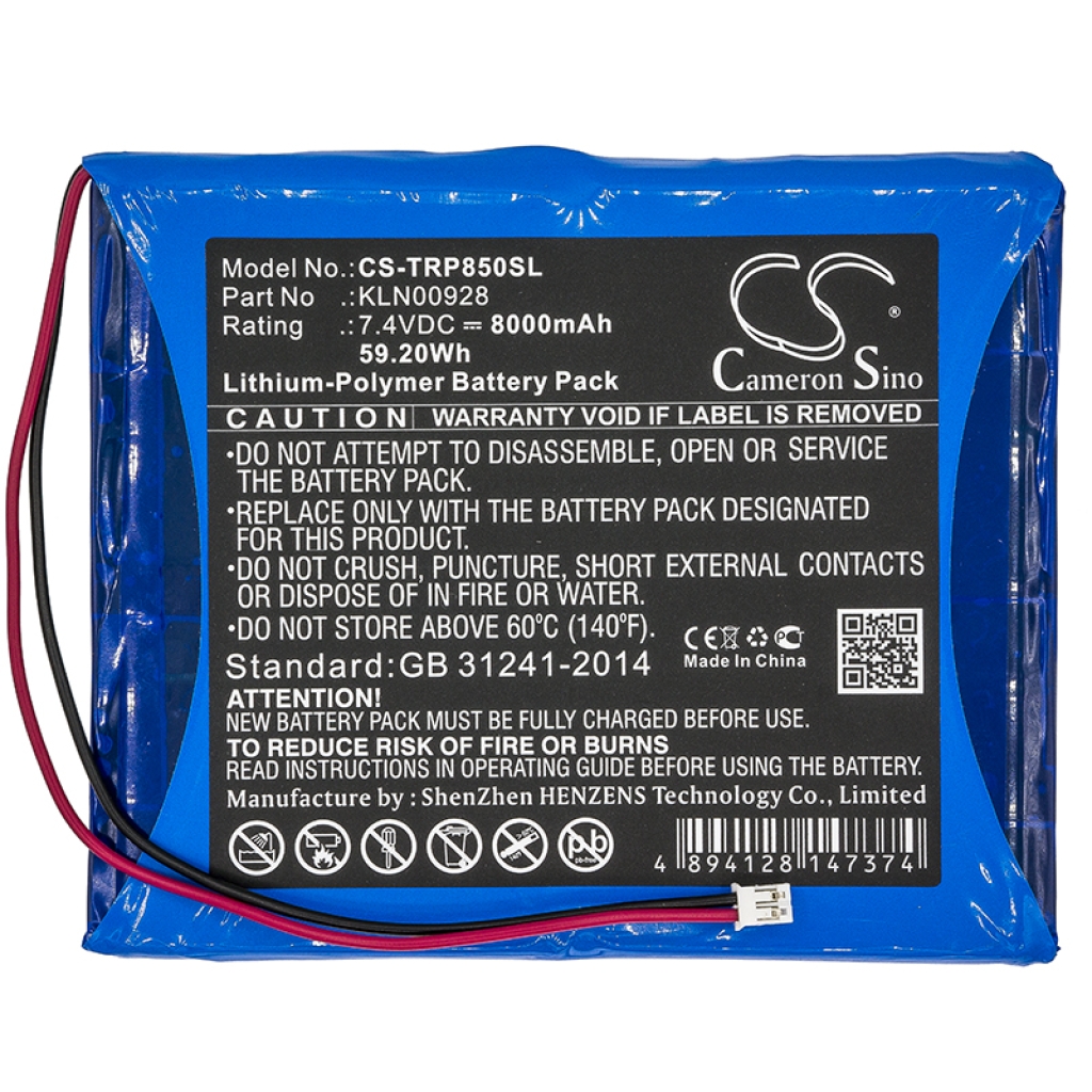 Outils électriques Batterie Trimble CS-TRP850SL