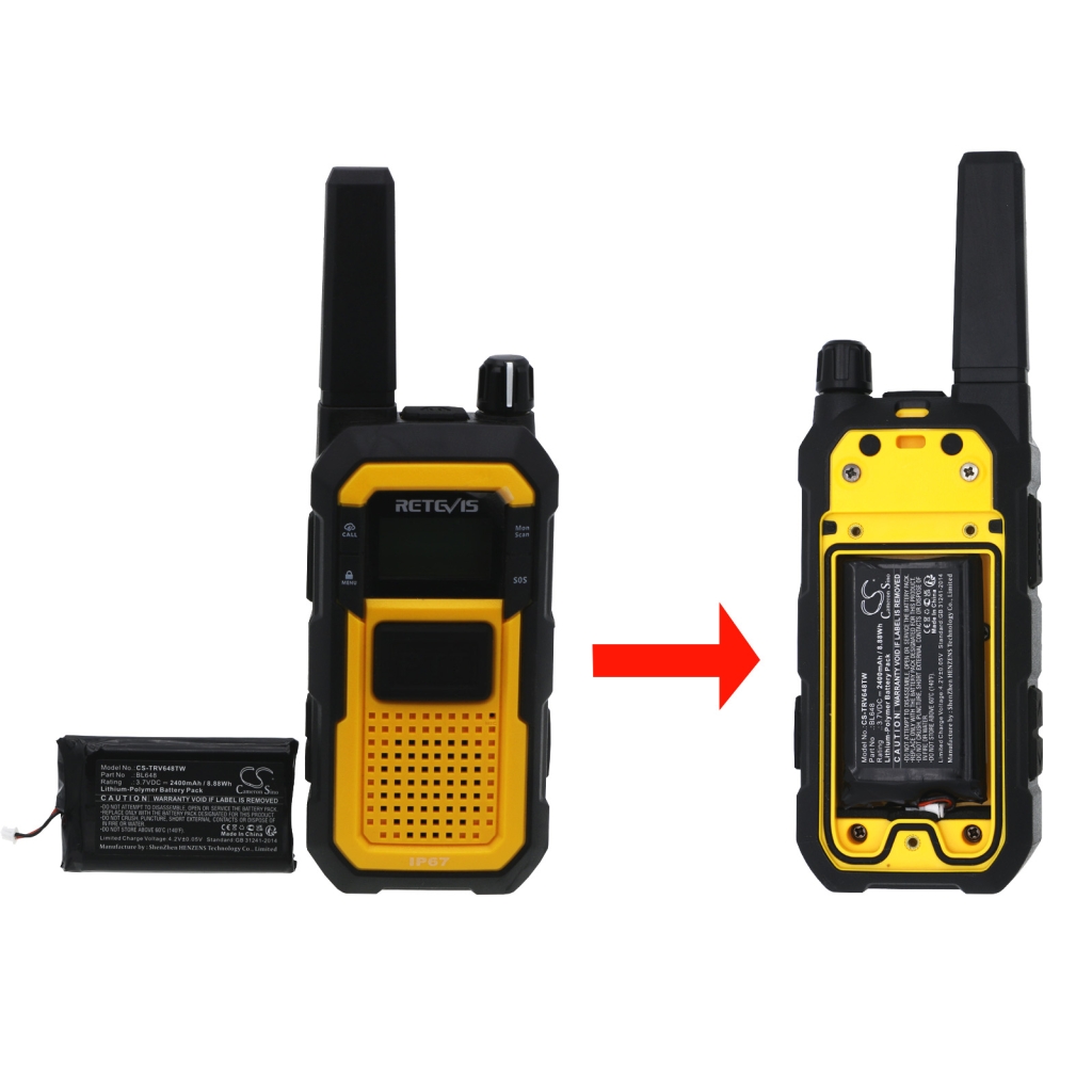 Batteries Remplace BL48